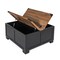 Flash Furniture Wyatt 35.75in Farmhouse Storage Coffee Table, Hinged Lift Top, Hidden Storage, Black/Rustic Oak ZG-ZP-030-BLK-GG - alternate 3